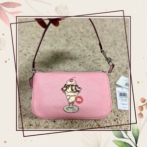 NWT COACH Nolita 19 Sundae mini bag/wristlet
